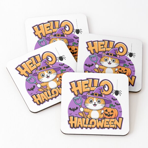 Item preview, Hello Halloween Cat designed and sold by RvinJo8.