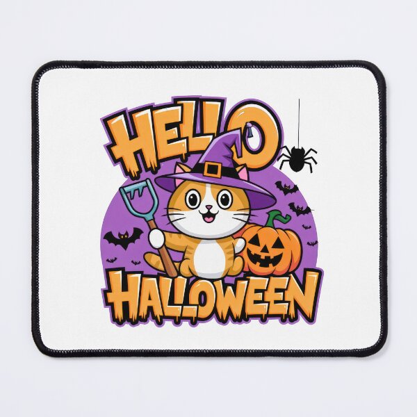 Item preview, Hello Halloween Cat designed and sold by RvinJo8.