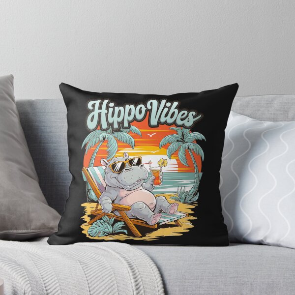 Item preview, Hippo by the shore, fun by the gallon designed and sold by Palati-Watt.
