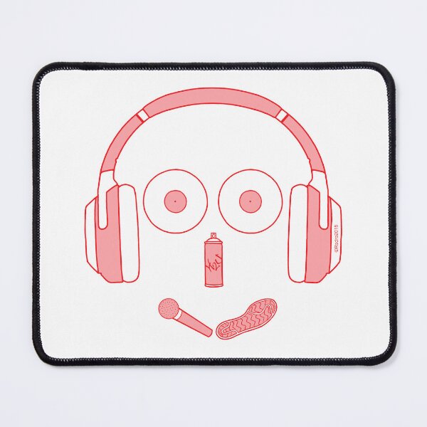 Item preview, Hip Hop Head (Red2) designed and sold by Paul Rodriguez.