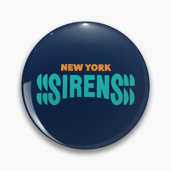 Artikelvorschau, New York Sirenen pwhl entworfen und verkauft von Erika Dee.