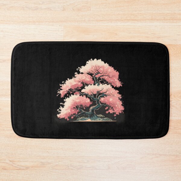 Item preview, Beautifully Stylized Bonsai Tree with Vibrant Pink Foliage designed and sold by macadolie.
