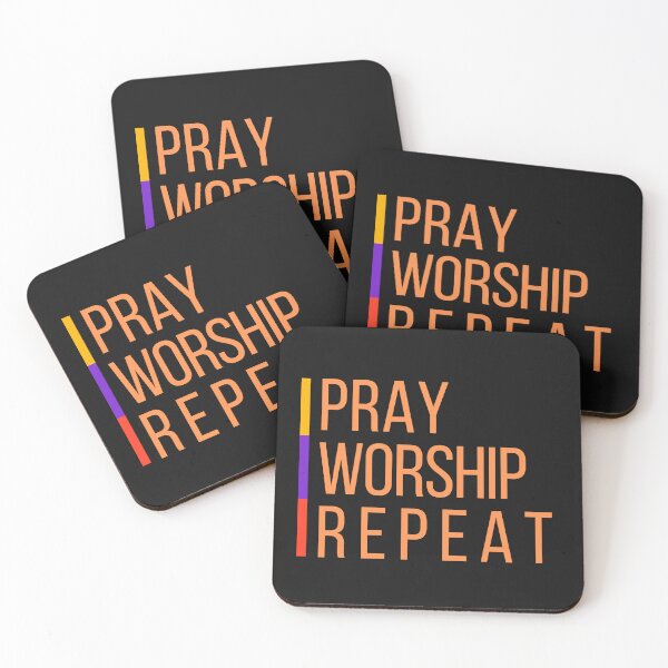 Item preview, Pray, Worship, Repeat designed and sold by theTMdesigns.