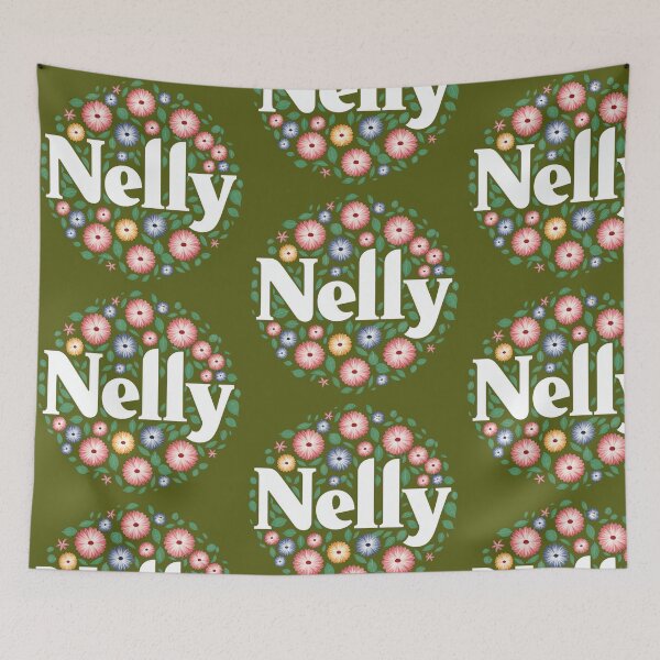 Item preview, Nelly , simple colourful and flowers design  designed and sold by RAZ1995.