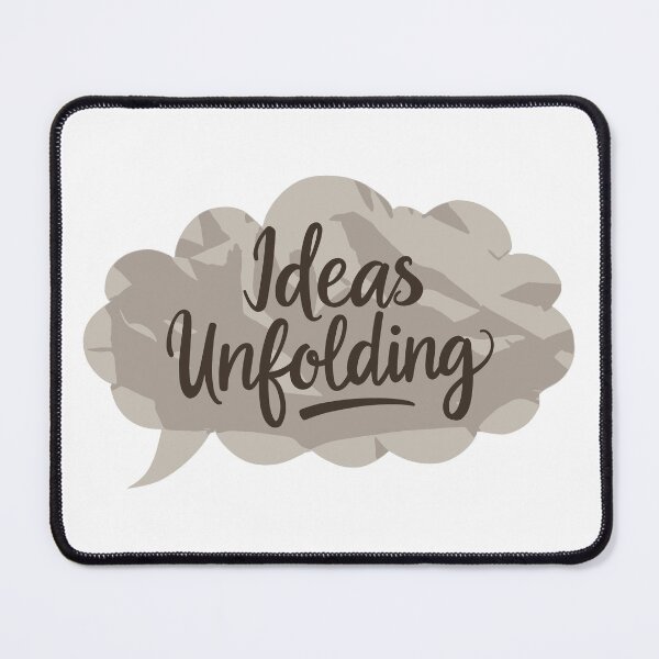 Item preview, Ideas unfolding creative crumple paper style speech bubble design  designed and sold by Muhammad  Toqeer.