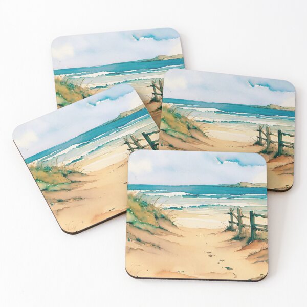 Item preview, The Sandy Path - Arriving at the beach aesthetic. designed and sold by LHDdesign.