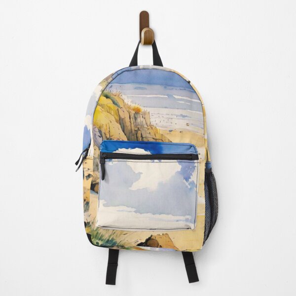 Item preview, Serene Cornish Coastline Watercolor – Perfect for Coastal-Themed Art & Decor designed and sold by LHDdesign.