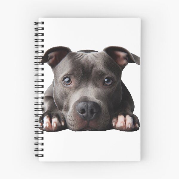Item preview, Down Stay Pitt Bull designed and sold by PamsAIArt.