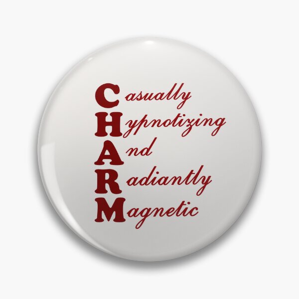 Item preview, Casually Hypnotizing and Radiantly Magnetic CHARM Acronym designed and sold by aestheticqueen.