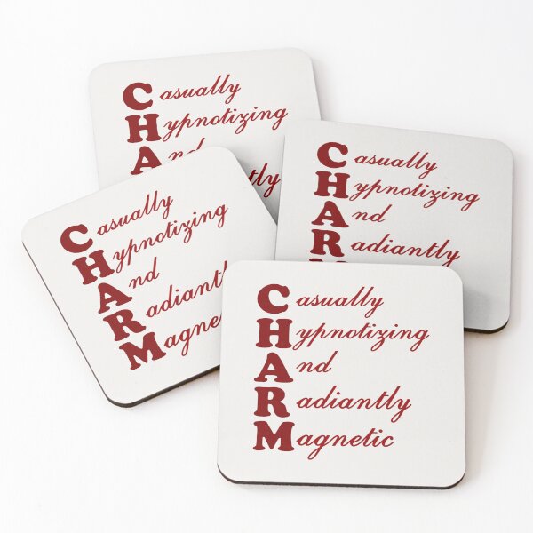 Item preview, Casually Hypnotizing and Radiantly Magnetic CHARM Acronym designed and sold by aestheticqueen.