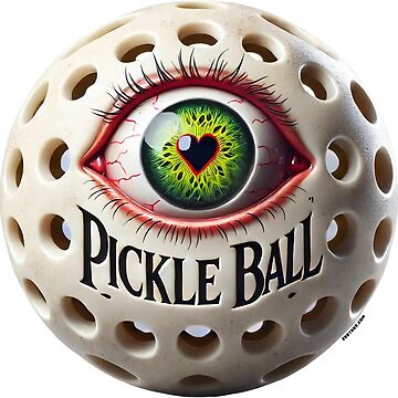 Artwork thumbnail, Eye Heart Pickle Ball by zeeteezofficial