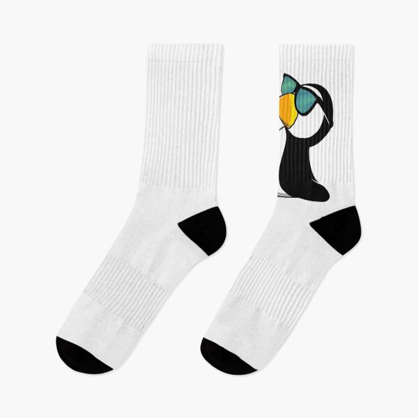 Item preview, Cool puffin taking in the Northern lights designed and sold by jaynadian.