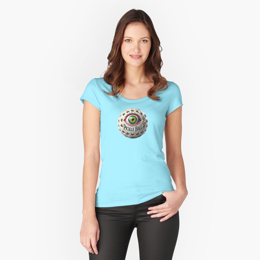 Item preview, Fitted Scoop T-Shirt designed and sold by zeeteezofficial.