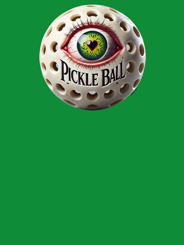 Thumbnail 7 of 7, Classic T-Shirt, Eye Heart Pickle Ball designed and sold by zeeteezofficial.