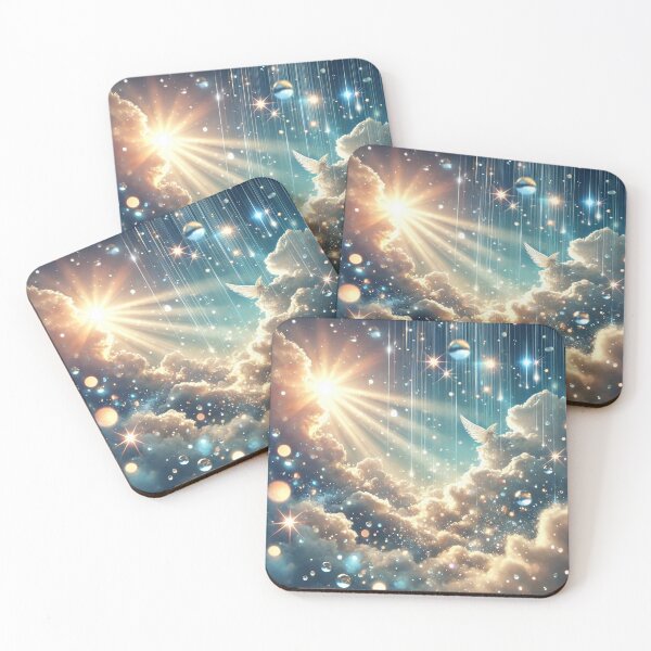 Item preview, Angelic Flight Through a SunShower designed and sold by TeslaSt0re.