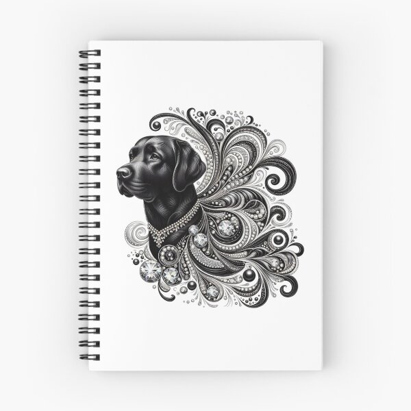 Item preview, Sophisticated Black Labrador Dog designed and sold by Wags & Tails.