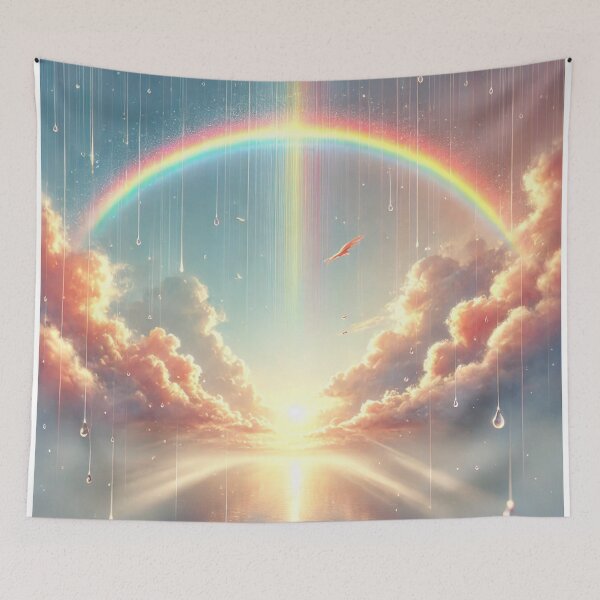 Item preview, Rainbow Arch in a SunShower designed and sold by TeslaSt0re.