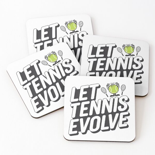 Item preview, Let Tennis Evolve, Evolution Tennis designed and sold by graphic-genie.