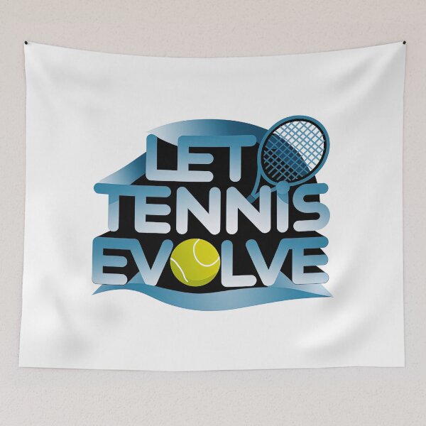 Item preview,  Let Tennis Evolve, Evolution Tenni designed and sold by graphic-genie.