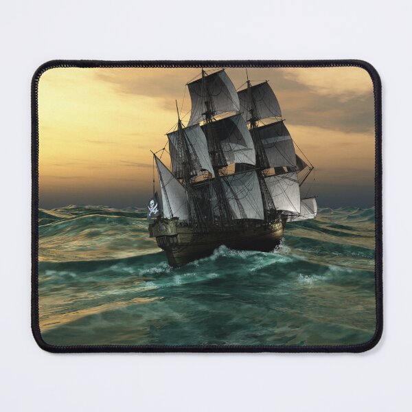 Item preview, pirate ship sailing the seas designed and sold by Angelosdesign93.