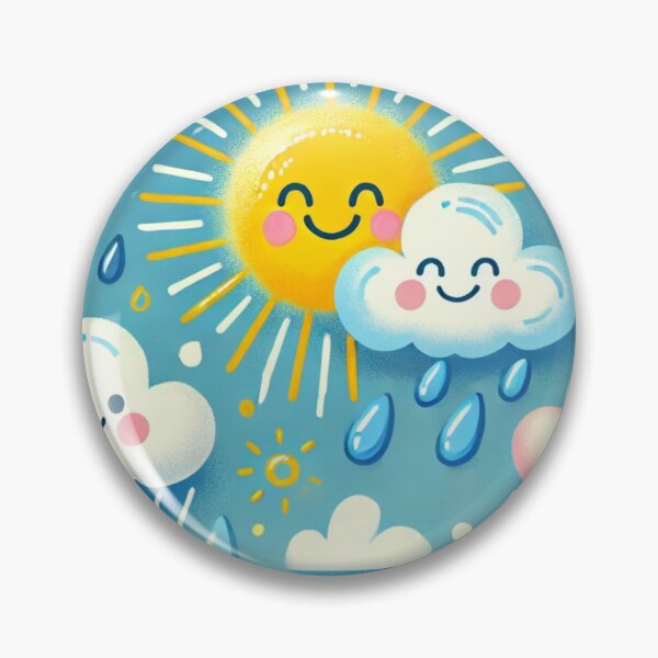 Item preview, Playful Clouds in a SunShower designed and sold by TeslaSt0re.