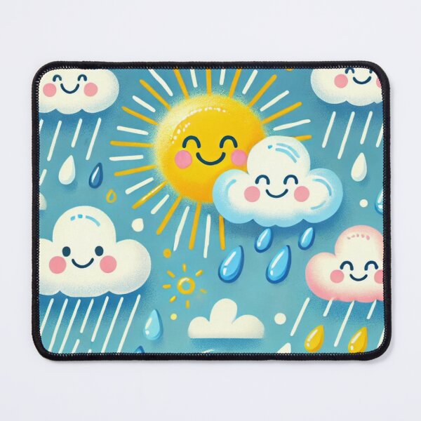 Item preview, Playful Clouds in a SunShower designed and sold by TeslaSt0re.