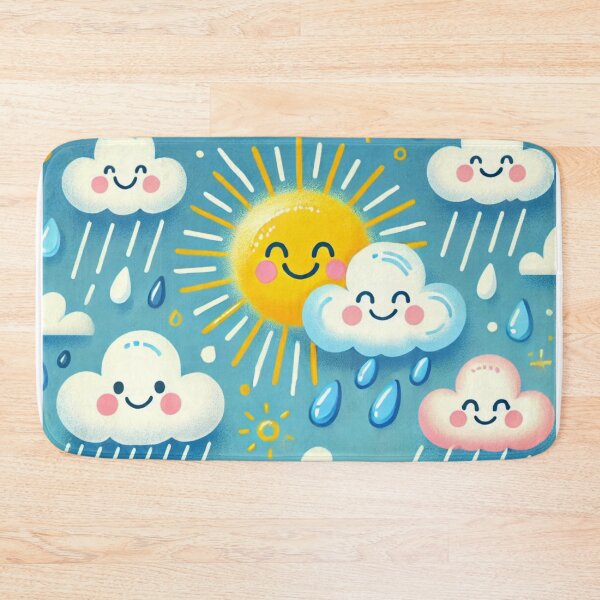 Item preview, Playful Clouds in a SunShower designed and sold by TeslaSt0re.