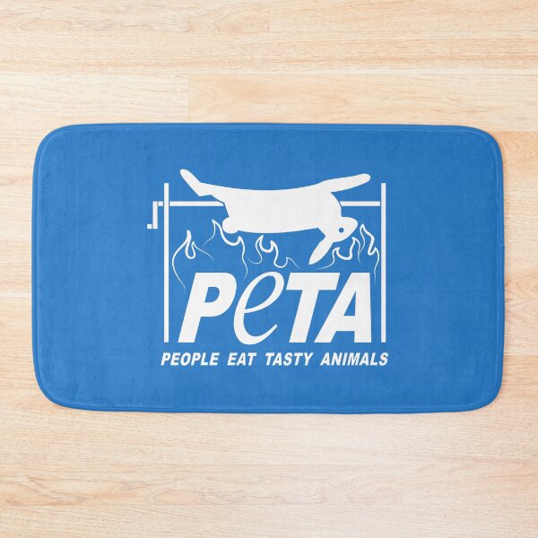 Item preview, People Eat Tasty Animals – Parody Logo Design designed and sold by andabelart.