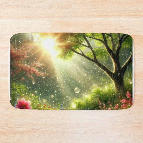 Item preview, Forest Blossoms in a SunShower designed and sold by TeslaSt0re.