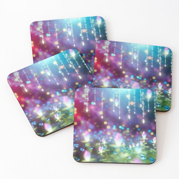 Item preview, Glowing Crystals in a SunShower designed and sold by TeslaSt0re.