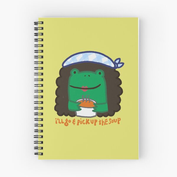 Item preview, soup and frogs designed and sold by pt.doodles.