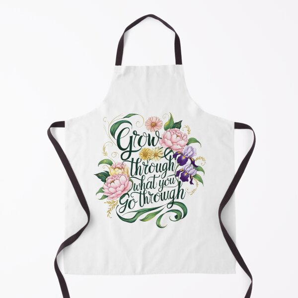 Item preview, "Grow Through What You Go Through" Inspirational Floral  designed and sold by fashionsicon.