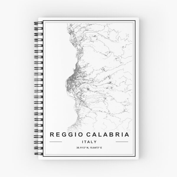 Item preview, Reggio Calabria City Map designed and sold by SHAMPAIN-ART-CO.