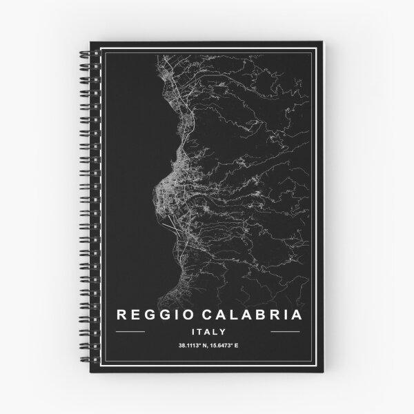 Item preview, Reggio Calabria City Map designed and sold by SHAMPAIN-ART-CO.