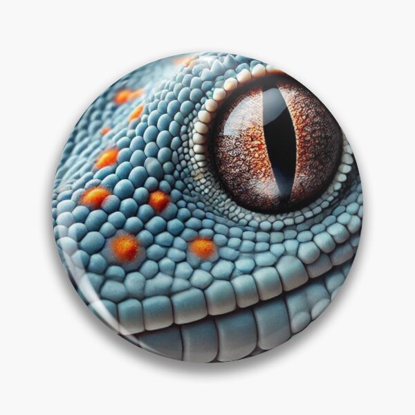 Item preview, Tokay Gecko Closeup - Detailed Vibrant Reptile designed and sold by NocturnalNook.