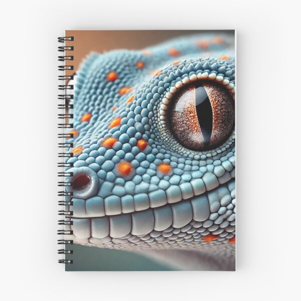 Item preview, Tokay Gecko Closeup - Detailed Vibrant Reptile designed and sold by NocturnalNook.