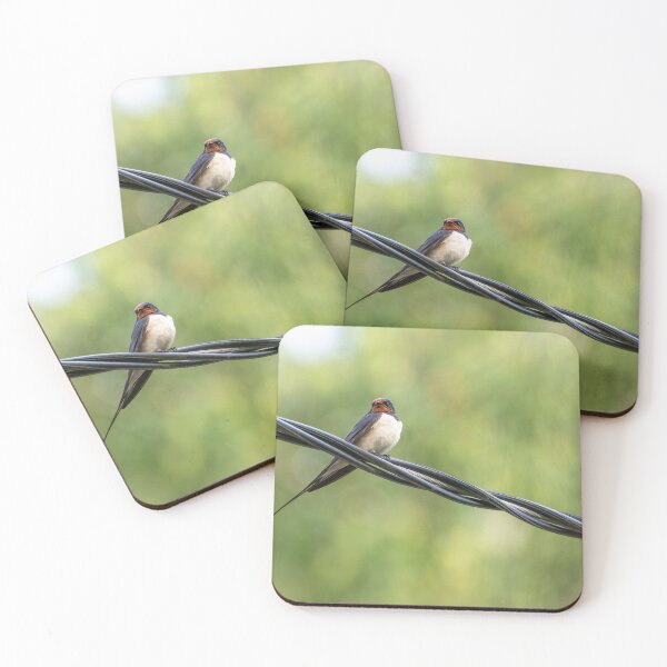 Item preview, Barn Swallow on a Wire designed and sold by ansaharju.
