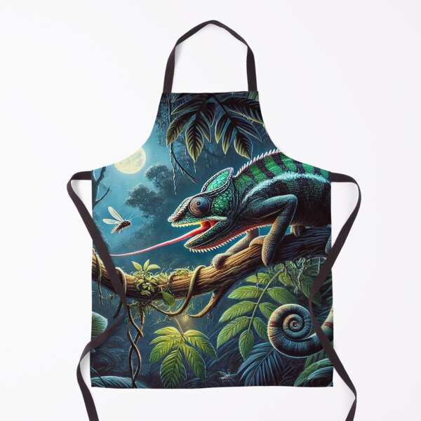 Item preview, Night Hunting Panther Chameleon designed and sold by NocturnalNook.
