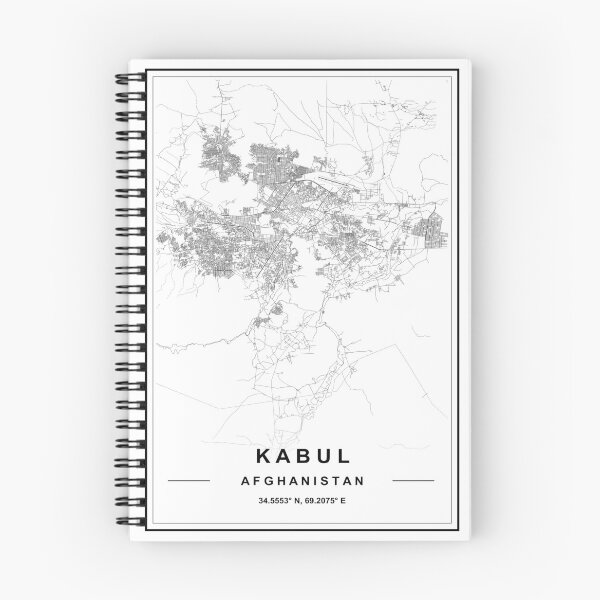Item preview, Kabul City Map designed and sold by SHAMPAIN-ART-CO.
