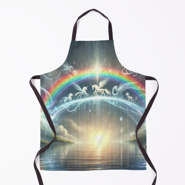 Item preview, Rainbow Bridge Under a SunShower designed and sold by TeslaSt0re.