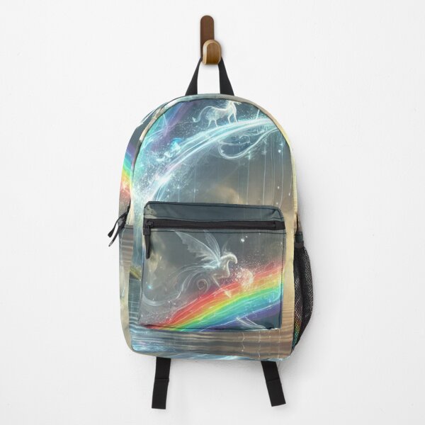 Item preview, Rainbow Bridge Under a SunShower designed and sold by TeslaSt0re.
