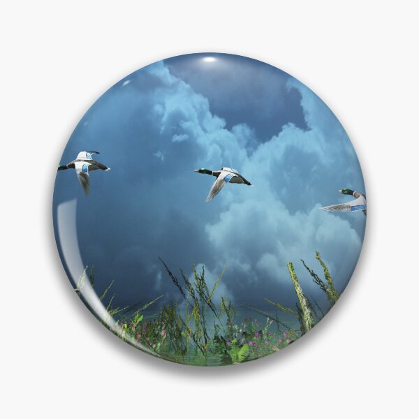 Artikelvorschau, Enten fliegen über den Himmel entworfen und verkauft von Angelosdesign93.