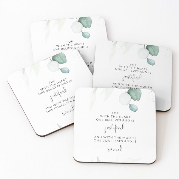 Item preview, Romans 10:10 SAVED designed and sold by KAMdesignhaus.