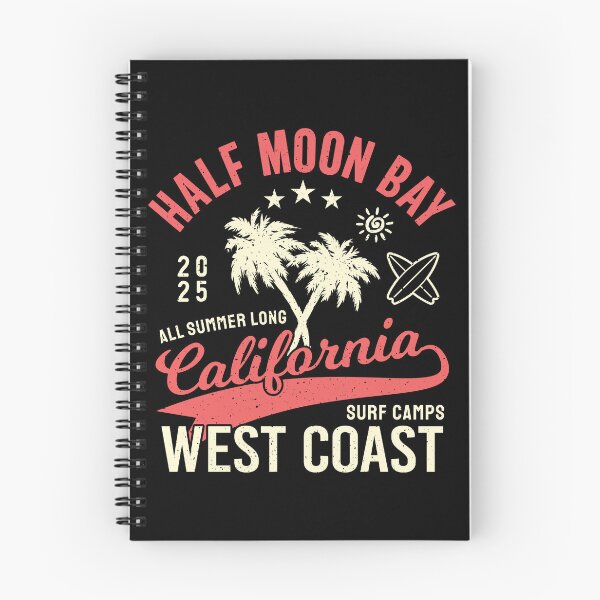 Item preview, Half Moon Bay Surf Camp Surfing Mavericks West Coast California designed and sold by eclecTEEq.