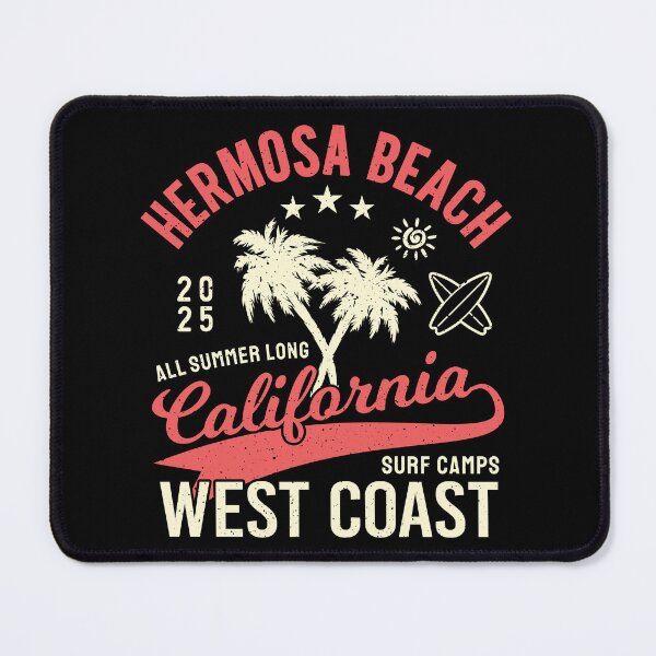 Item preview, Hermosa Beach Surf Camp Surfing Los Angeles County California designed and sold by eclecTEEq.