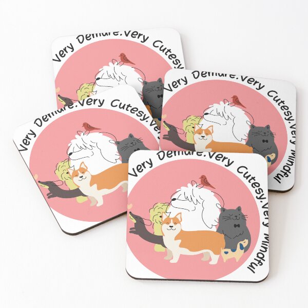 Item preview, cute animals, ery demure, very cutesy, very mindful designed and sold by station-one.
