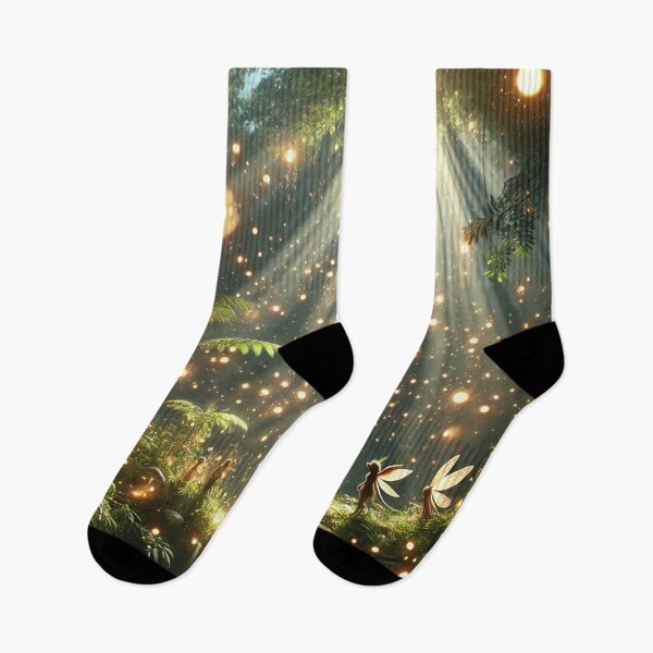 Item preview, Fairy Glow in the SunShower Forest designed and sold by TeslaSt0re.