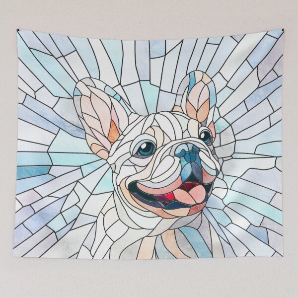 Item preview, French Bulldog -Frenchie - pastel mosaic designed and sold by k9printart.