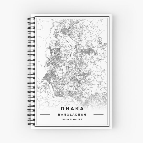 Item preview, Dhaka City Map designed and sold by SHAMPAIN-ART-CO.