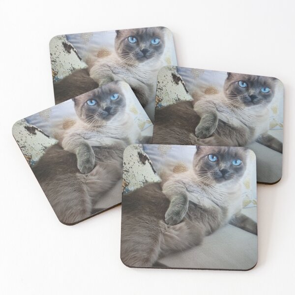 Item preview, Elegant Cats with Floral Patterns designed and sold by Hestercat.